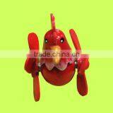 New Unique Kids Wood Handmade Mouse Toy Doll thumbnail-5