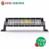 72w Led Light Bar for Jeep Truck Atv , Dual Row Spot Flood 72 Watt Led Light Bar thumbnail-3