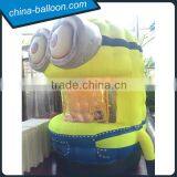 Inflatable Minion Cash Booth, Money Grabber Machine For Promotion thumbnail-2
