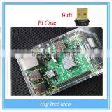 Raspberry Pi 2 Model B Clear Case - With NANO USB 150MBS Wifi Dongle
