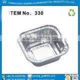 Foil Containers Small Square Pudding Container Echo-friendly Material Foil Container