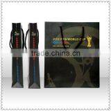 hot sell 2013 black print paper bags