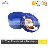 Hot Sale Blue Round Wedding Gift Boxes In Malaysia thumbnail-5