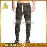 Custom Mens Camo Joggers Sweatpants With Zip Workout Jogging Pants thumbnail-1