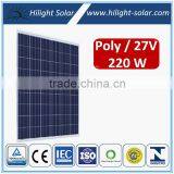 TUV IEC CE High Effiency 220Wp Poly Solar Panel thumbnail-1