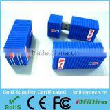 Free Samples Custom Logo 2gb 4gb 8gb 16gb 3D Cartoon Soft Pvc Container Usb Flash Drive