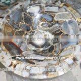 Gemstone Agate Natural Stone Bathroom Wash Basin