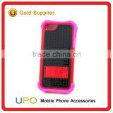 [UPO] High Quality Rubber Combo Armor Mobile Phone Cover Case for IPhone 5 With Kickstand thumbnail-4