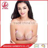 Hot Selling Breast Strapless Backless Bra With Nipple Cover