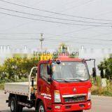 Sinotruk HOWO Mini Truck Mounted Crane With Cable Winch thumbnail-1