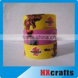 TOP SELLING!! Customized Promotional 1 Inch Wide Silicon Band | Eco-friendly 1 Inch Wide Silicone Wristbands thumbnail-1