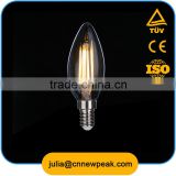 Dimmable E14 Filament LED Candle Bulb 4W