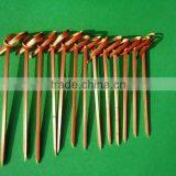 High Quality Disposable Decorative Bamboo Cocktail Beaded Knotted Food Part Picks Skewers Sticks With Ball thumbnail-2
