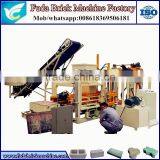 QT4-18 Full Auto Hydraform Full Auto Block Making Machine Sand Color Paver Brick Machine thumbnail-2