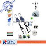 Hydroponic System 1/8" Lope Ratchet Led Grow Light Clamp,Ratchet Nylon Clamp thumbnail-1