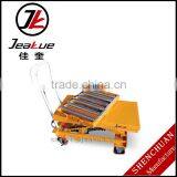 2016 Mini Mobile Hand Roller Hydraulic Platform Lift Table thumbnail-1