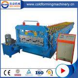 PLC Controlled Equipment Aluminium Decking Floor Tiles Production Line thumbnail-1