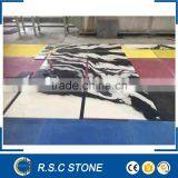 Panda White Marble Polished Flooring Tiles thumbnail-1
