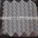 Carrara White Marble Mosaic Tile for Kitchen thumbnail-6