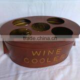 Hot Sale Galvanized Iron Ice Buckets/Customized Metal Ice Buckets/Tin Ice Bucket thumbnail-1