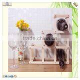 Beer Decoration Ajustable Portable Wood Wine Rack thumbnail-4
