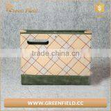 Washable Kraft Paper Resuable Washable Brown Kraft Paper Bag Clutch Bag thumbnail-6