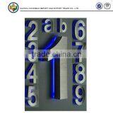3D Stainless Steel House Number Sign thumbnail-2