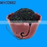 Ceramic Pink Bowl as Yarn Closet Organizer thumbnail-1