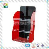 2015hot Sale Clear Acrylic Brochure Display Rack With Tires/high Quality Customized Acrylic Document Display Holder From China thumbnail-1