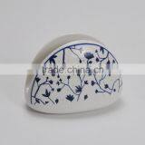 Ceramic Napkin Holder With Decal thumbnail-1