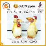 6" Attractive Ceramic Crow Decoration Figurines for Ornaments 2/S thumbnail-1