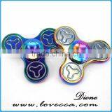 Rainbow Colors Relieve Stress Hand Spinner Aluminum Metal Fidget Spinner thumbnail-2