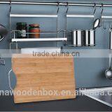 Hot Sell Cheap Price Bamboo Kitchen Cheese Cutting Board Set With Holder thumbnail-3