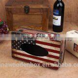 2015 USA Flag Wooden Tissue Box thumbnail-4