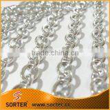 Strong Nickel Metal Curb Link Chain thumbnail-1