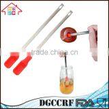 LFGB & FDA Silicone Honey Coffee Jam Dessert Spoon thumbnail-1