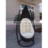 Cheap Outdoor Rattan Hammock Swing Chair With Cushion thumbnail-1