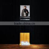 Wall Mount Clothing Display Shelf for Men's Garment Store thumbnail-4