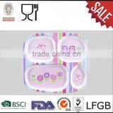 Melamine 4 Sections Plates,melamine Divided Plate for Children thumbnail-1