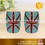 Painted Sky Blue Ceramic Garden Stool thumbnail-4