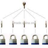 Master key system laminated padlock