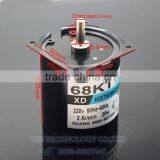 68KTYZ 28W AC 220V Permanent Magnet Synchronous Gear Motor 2.5RPM thumbnail-2