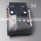 New Products Leather Hair Scissor Shear Holster Pouch Holder Case for Hairdresser With Waist Shoulder Belt