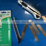 BERRYLION A-alloy 18mm SK5 5pcs Blade ABS Cutter Utility Knife With High Quality