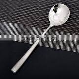 LFGB Stainless Steel Kitchen Utensil Korea Round Spoon HT62 thumbnail-3
