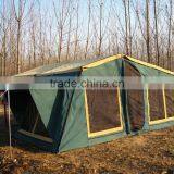 Double Cab Pickup Military Trailer Tent / Outdoor Truck Tent Truck Awning thumbnail-3