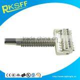 Zinc Alloy Handheld Head Massage Roller With Silver Plated thumbnail-1