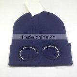 New Style 100% Acrylic Goggle Beanies Cheap Price thumbnail-5