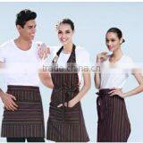 2 Pocket Waist Apron Non Woven Breathable Canvas Fabrics China Supply Cheap Apron thumbnail-1