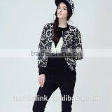 Autumn Short Style Animal Leopard All Over Printed Jacket Factory Price thumbnail-3